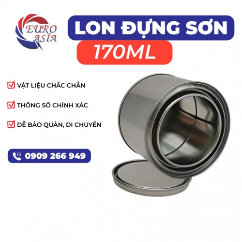 Lon đựng sơn 170ML