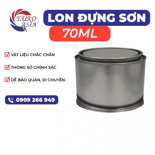 Lon đựng sơn 70ML