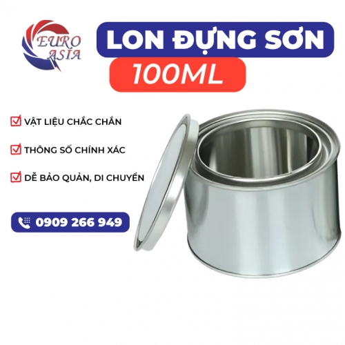 Lon đựng sơn 100ML