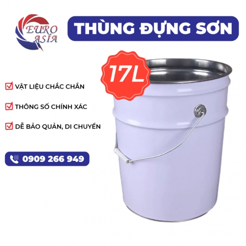 Thùng đựng sơn 17L