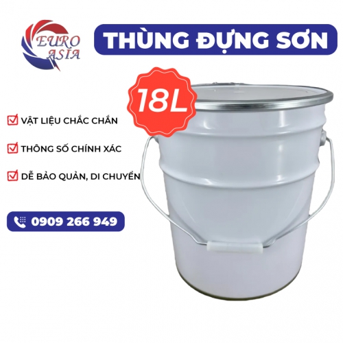 Thùng đơn sơn 18L