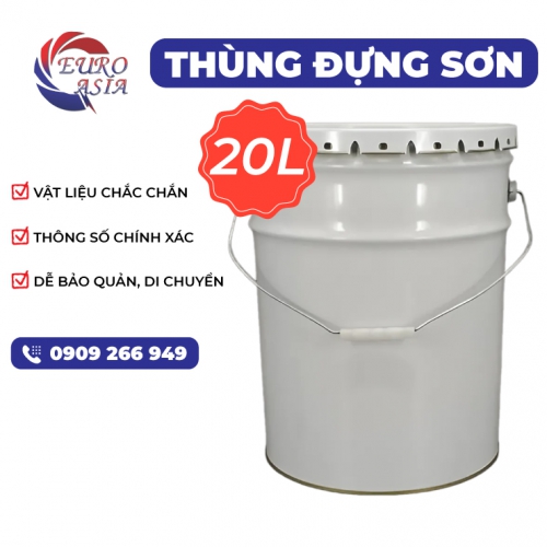 Thùng đựng sơn 20L